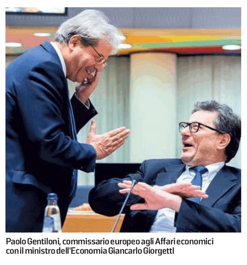 2024 04 06 tasse deficit Gentiloni e Georgetti se la ridono FOTO Il Secolo XIX