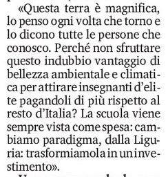 2024 09 10 Liguria economia lidea di Cuniberti per uno sviluppo culturale ed economico di Genova RITAGLIO 01 Il Secolo XIX