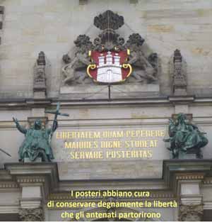Motto di Amburgo 80 ritagliato con motto